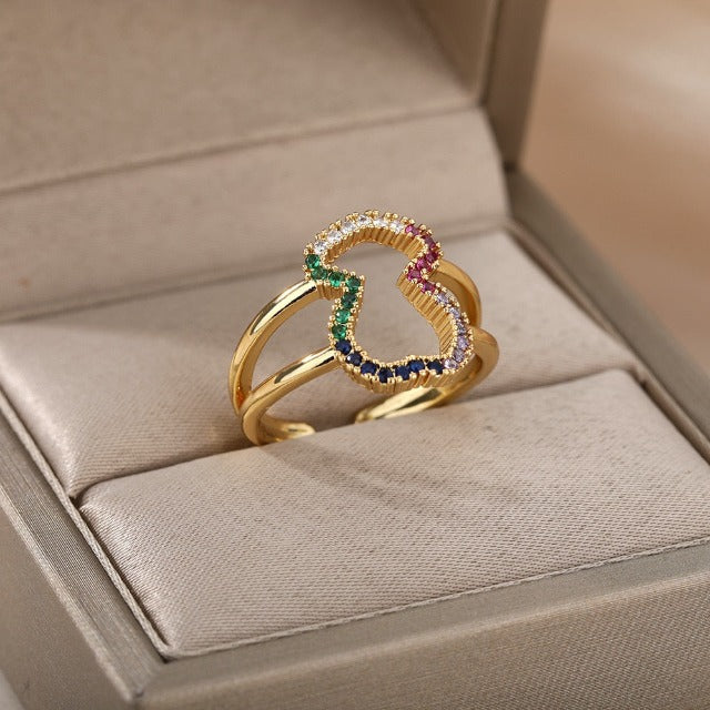 7 Chakras Signet Ring for Women