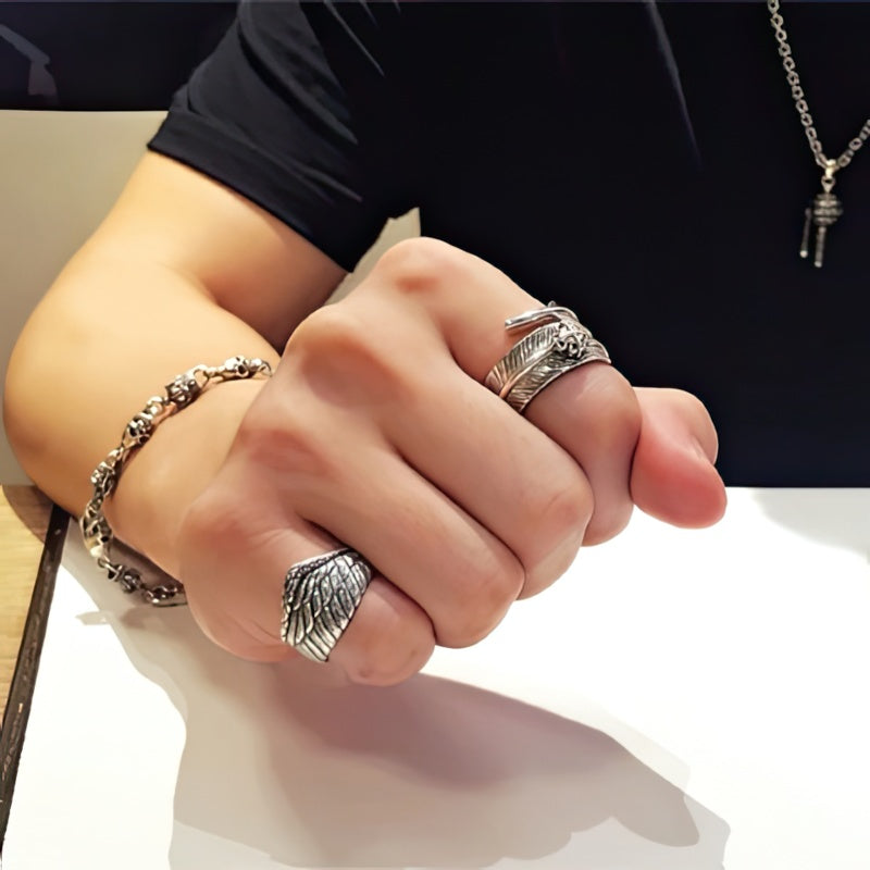 Men's Eagle Ring