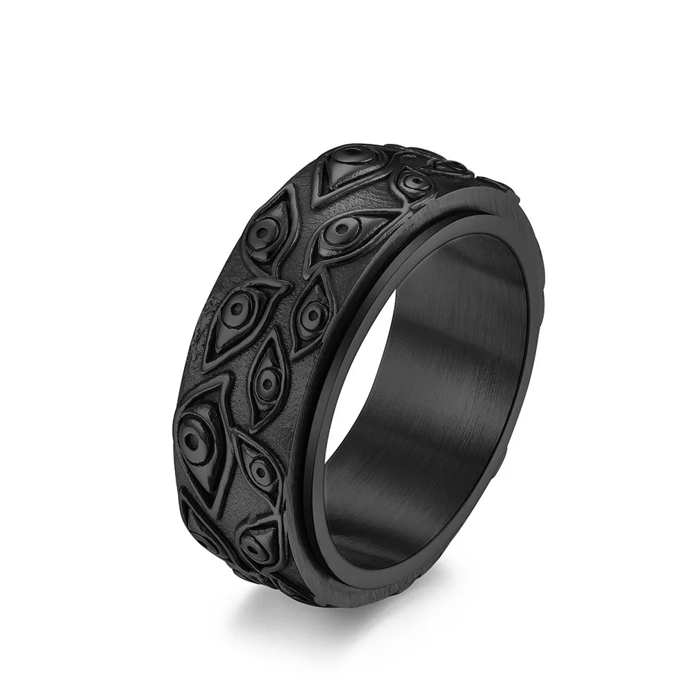 Spinner Stress Relief Ring Eye Black