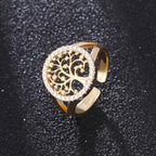 Gold Tree of Life Ring for Women