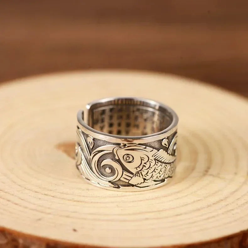 Ethnic-Style Fish Ring