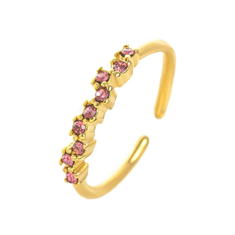 Ring with Zircon Birthstone