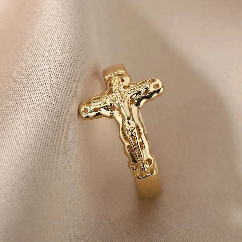 Christian Jesus Ring for Women