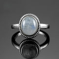 Bague Anneau Fertilité Pierre de Lune