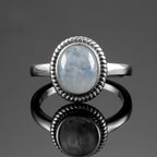 Bague Anneau Fertilité Pierre de Lune