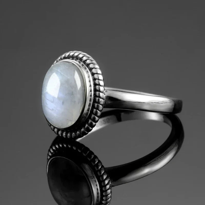 Moonstone Fertility Ring