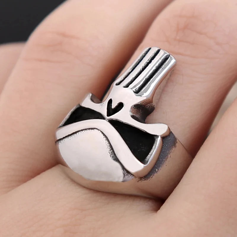 Bague Anneau Tête de Mort Homme