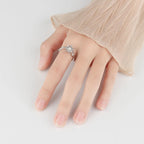 Sun Rotating Band Anti-Stress Ring silver