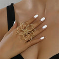 Bague avec Grande Fleur