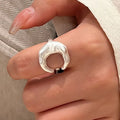 Bague Croissant de Lune Pour Femme