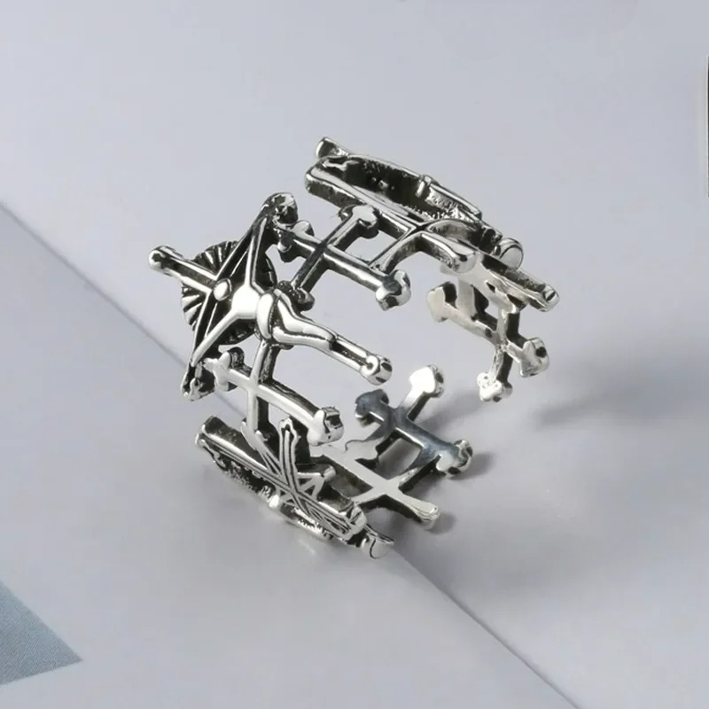 Jesus Cross Ring for Women