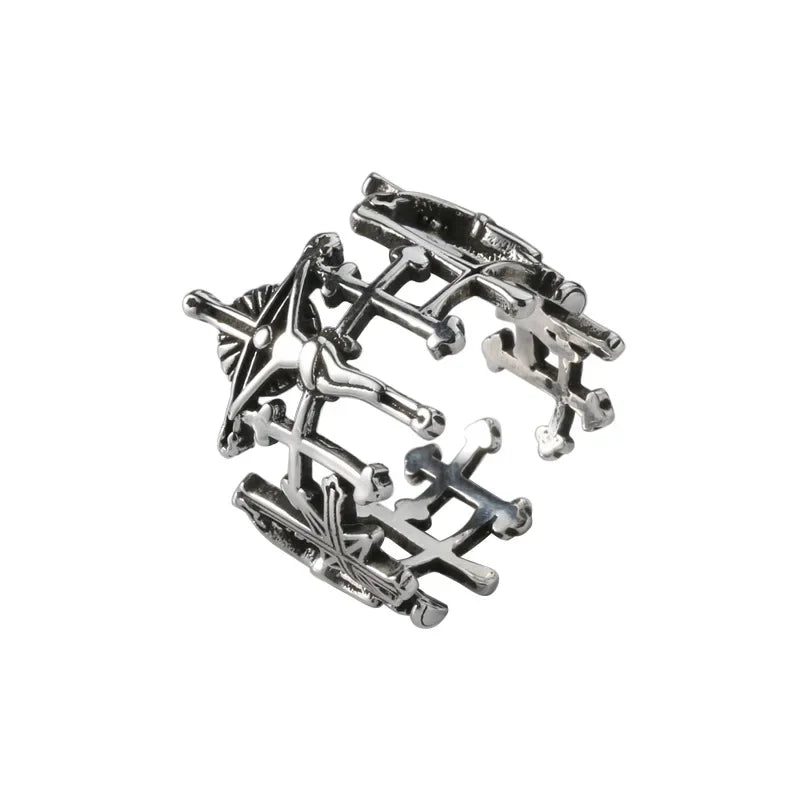Jesus Cross Ring for Men or Women