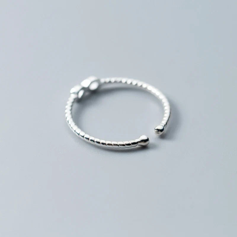 Infinity Ring for Women in Silver