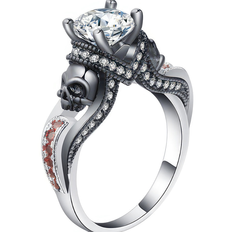 Bague Fine Tête de Mort
