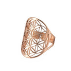 Кольцо Fleur de Vie Dawapara Mandala из золота