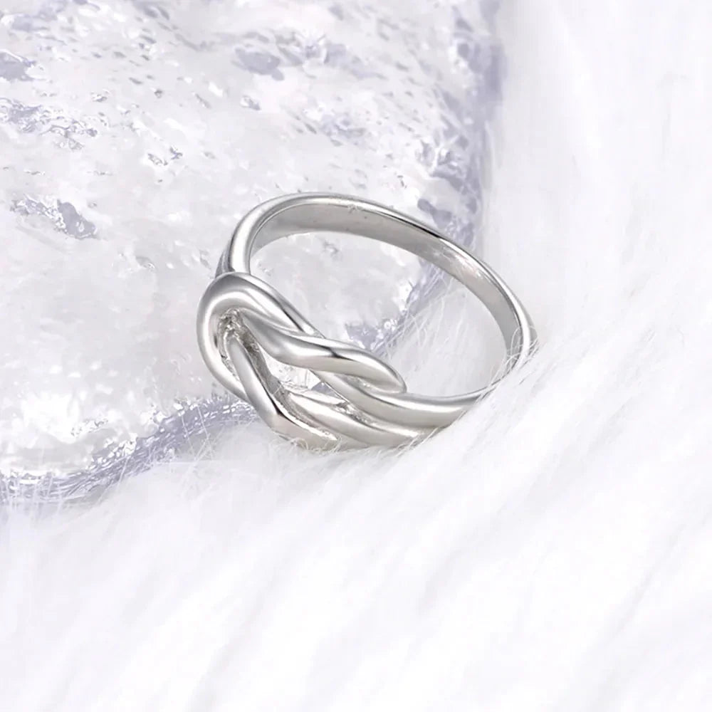 Women's Bow Ring in Silver