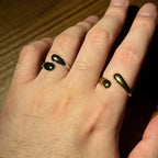 Retro Water Drop Ring 