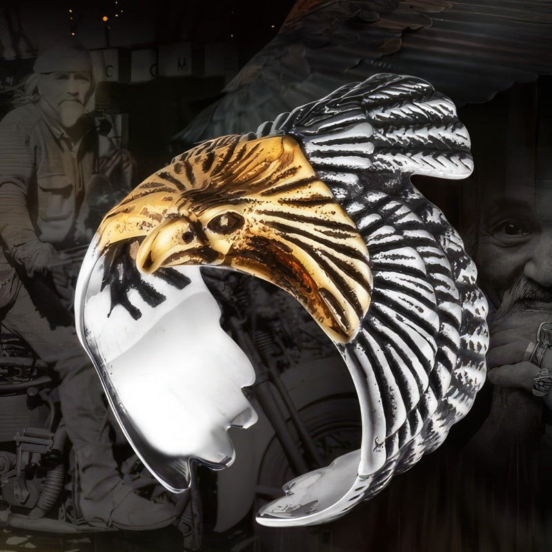 Bague Tête d'Aigle