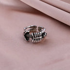 Skeleton Skull Ring