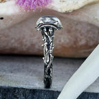 Кольцо Triple Lune Sorcellerie Femme Wiccan Pierre