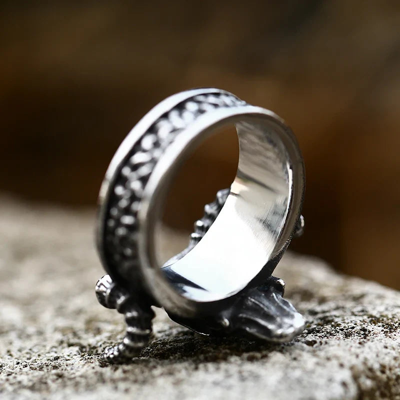 Tanngrisnir Viking Ring