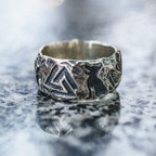 Кольцо Viking Valknut