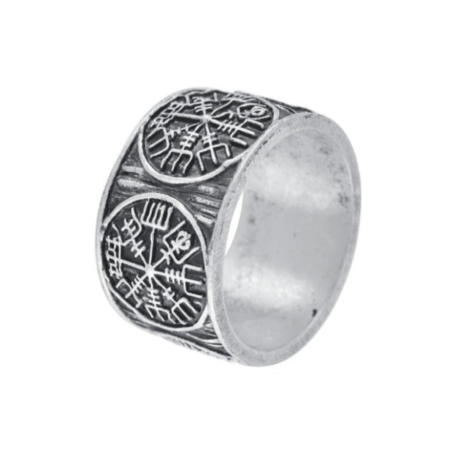 Кольцо Викинг Vegvisir