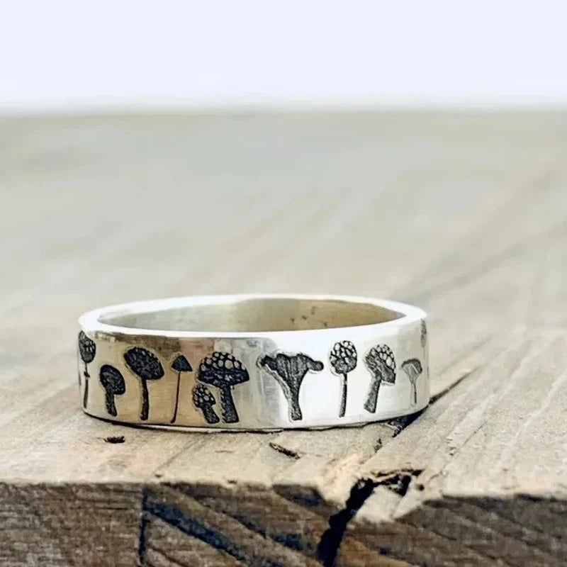 Vintage Mushroom Ring