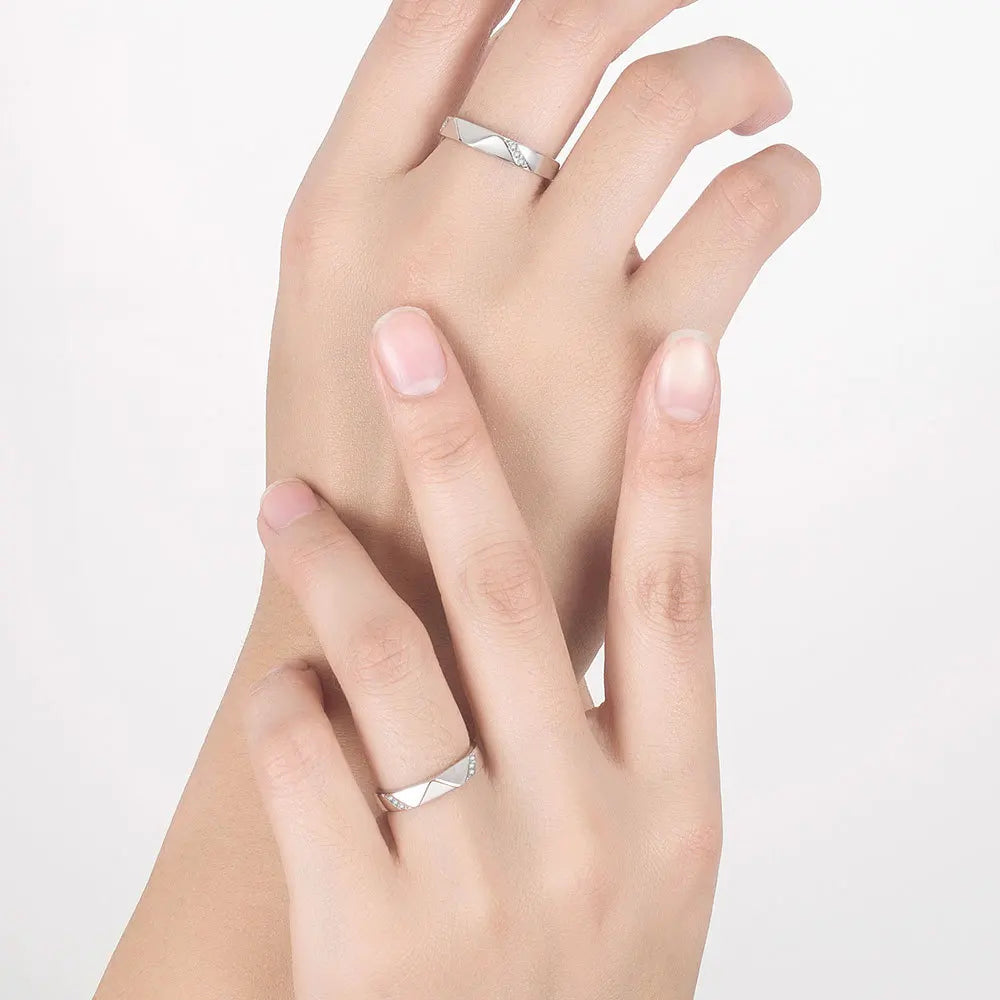 Couple Rings High-Quality Women's Band