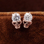 Boucles d'Oreille Crâne