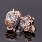 Boucles d'Oreille Crâne