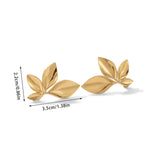 Boucles d'Oreilles Clou Fleurs