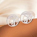 Egypt Oudjat Eye Earrings silver