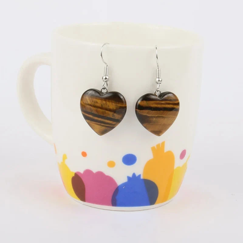 Women's Tiger's Eye Dangle Earrings