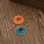 Boucles d'Oreilles Pendantes Ethniques Atypiques
