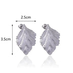 Women's Leaf Dangle Earrings