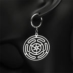 Hecate’s Wheel Strophalos Drop Earrings for Women