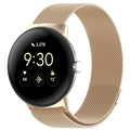 Браслет из миланской стали с магнитной застёжкой для Smartwatch Google Pixel Watch 1 & 2, шампань