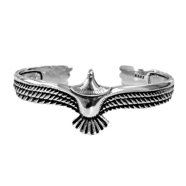 Браслет Eagle для мужчин и женщин, серебристый
