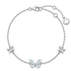 Bracelet ailes de lumière papillon