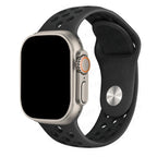 Спортивный ремешок Apple Watch чёрный