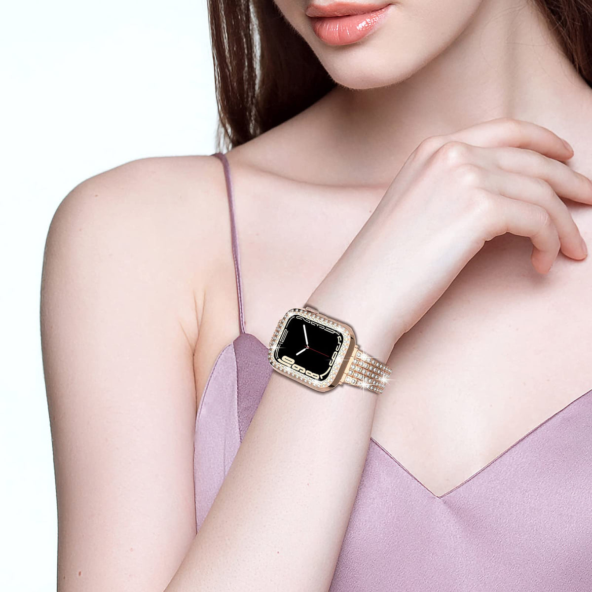 Браслет для Apple Watch с бриллиантами для женщин