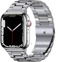 Браслет для Apple Watch из сверхпрочной стали, серебристый