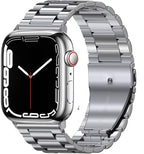 Браслет для Apple Watch из сверхпрочной стали, серебристый