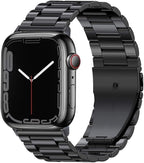 Браслет для Apple Watch из сверхпрочной стали, чёрный