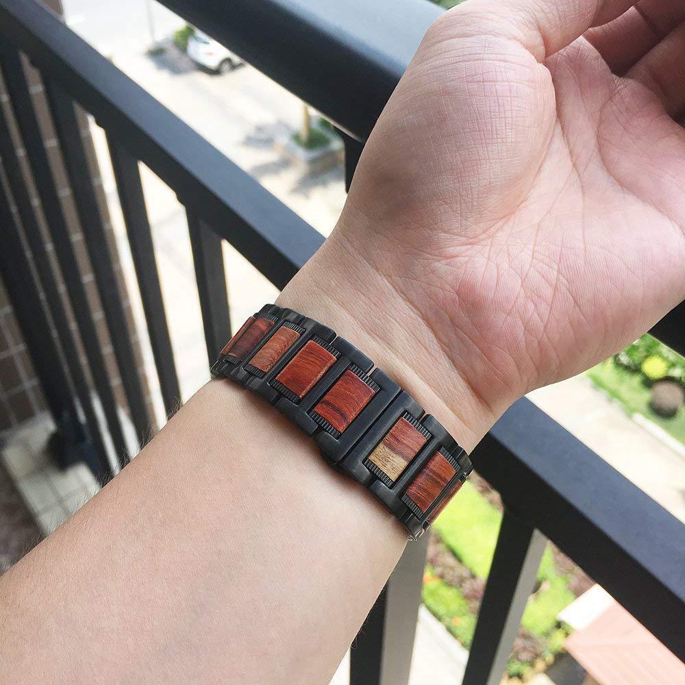 سوار Apple Watch خشبي 