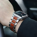 سوار Apple Watch من الخشب