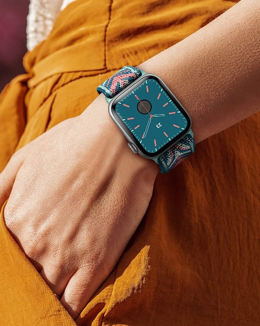سوار Apple Watch من النايلون المنسوج
