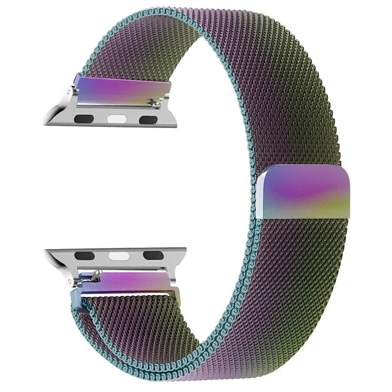Magnetic Stainless Steel Apple Watch Band Starry Sky