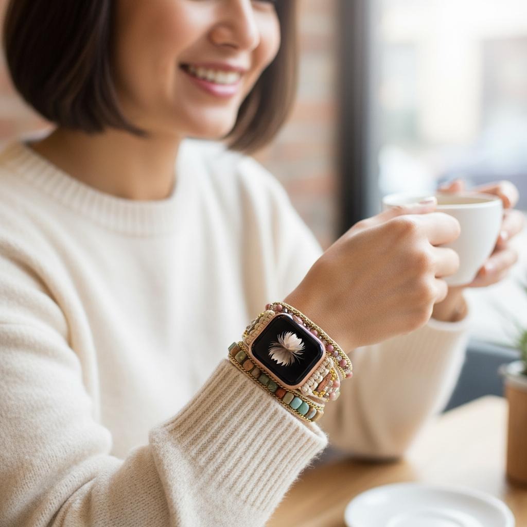 Natural Stone Apple Watch Straps